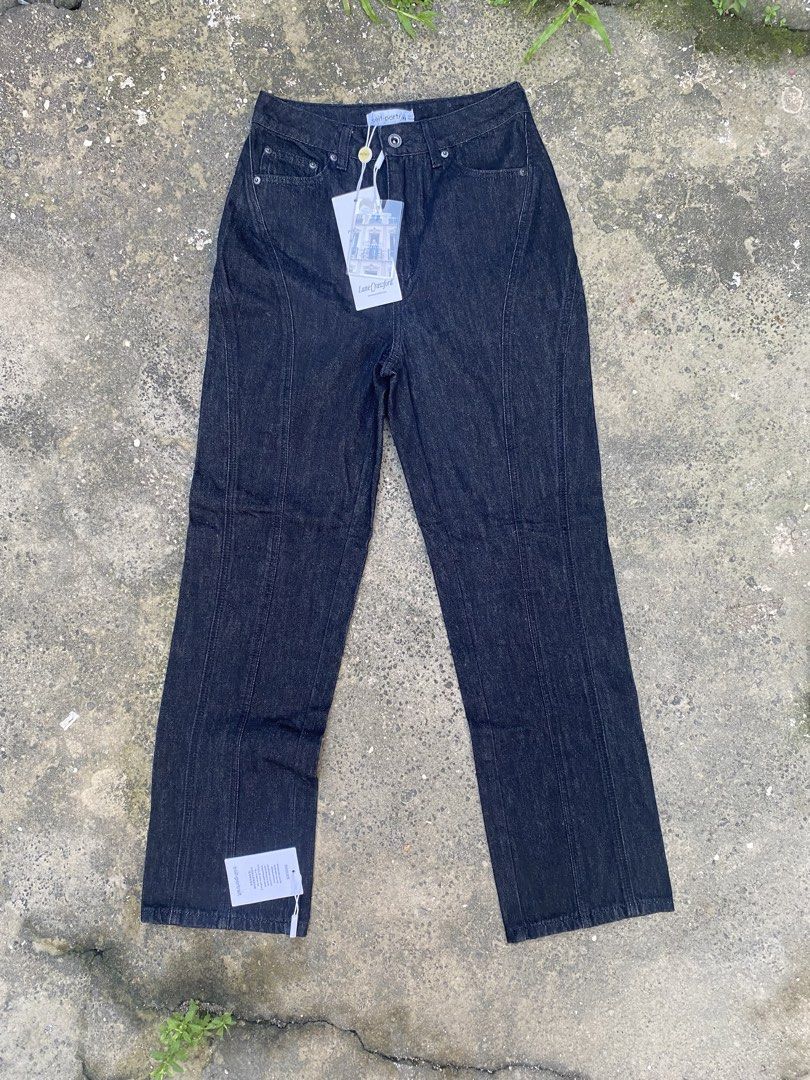 Self Portrait Black Shorter Length Denim Jeans (Category: Jeans) located in Subic. Submitted by curatedbyyourstruly (Listing ID 1463935621, Image 1). Description: Self Portrait Black Shorter Length Denim Jeans Brand New With Tag Size 27 on Tag W28 L43 Excellent Condition DM me for more information .