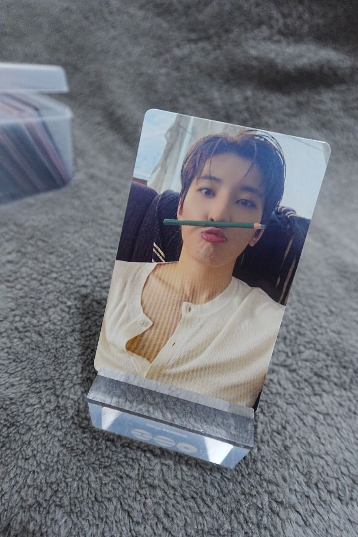 SEVENTEEN 'An Ode' Photocards and Album (Category: K-Wave Merchandise) located in Malabon City. Submitted by michellegaspi (Listing ID 1463797710, Image 1). Description: Seventeen | ‘Spill The Feels’ Kit ver 🩵 Wonwoo rpc (Feel New + Feel You) & unsealed but complete 'Feel New' kit album 🏷️₱1,495 set .