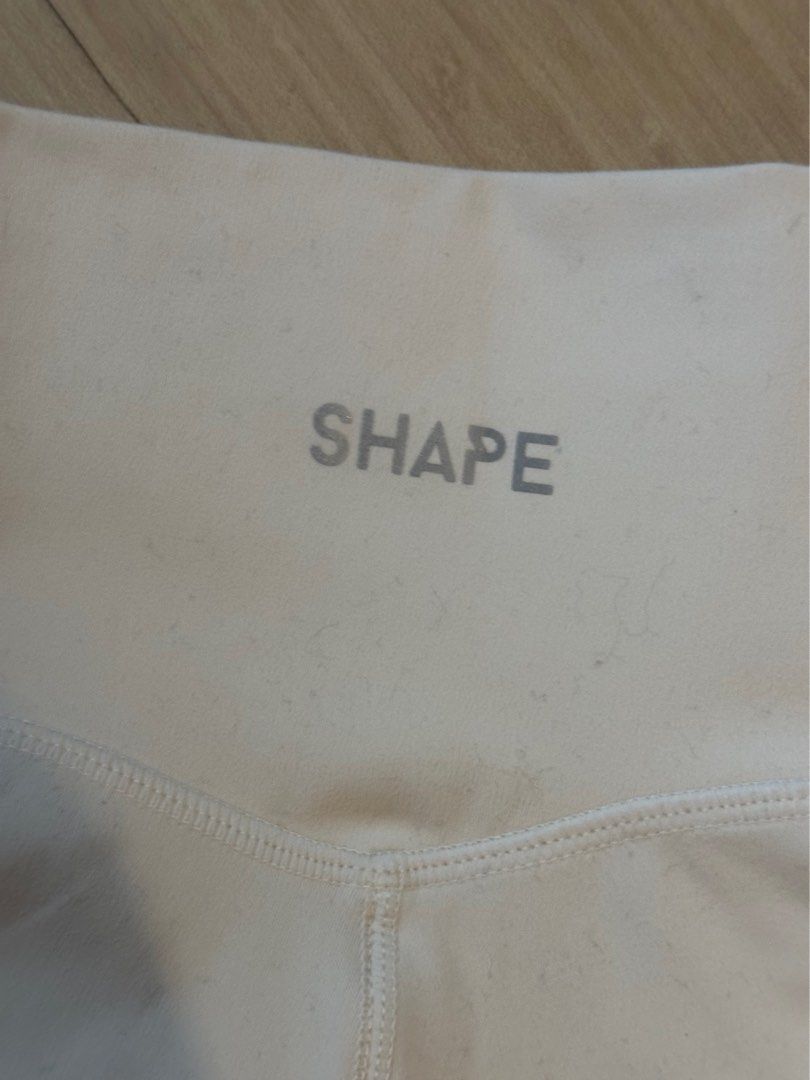 Shape High Waisted Shorts Beige - Large (Category: Shorts) located in Mandaluyong City. Submitted by youarecutejeans (Listing ID 1463818876, Image 2). Description: - Brand: Shape - Style: High Waisted Biker Shorts - Size: L - Material: 80% Polyester, 20% Spandex - Designed in: Philippines - Perfect for: Workouts or casual wear I sell a matching top too just msg for when worn .