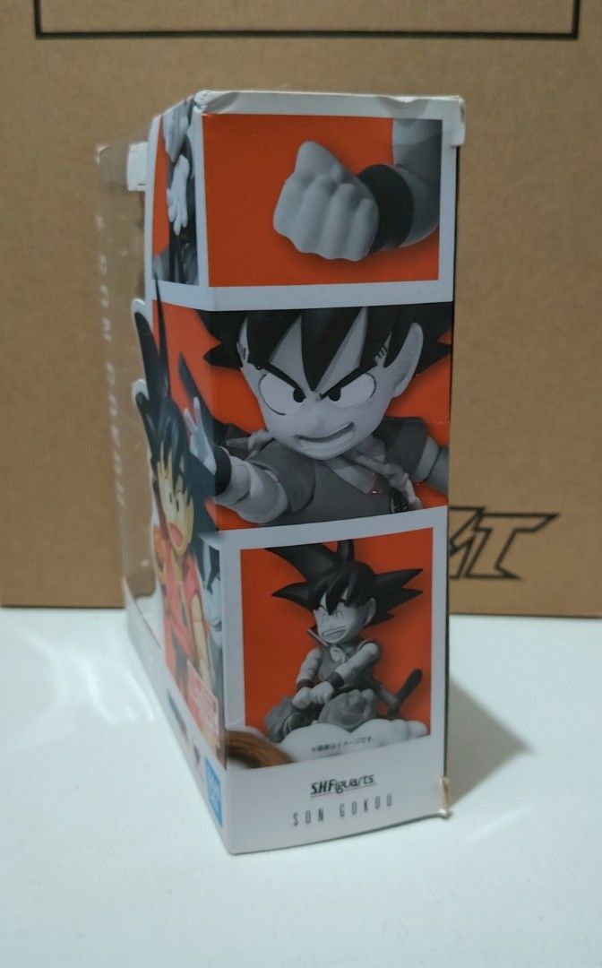 Shfiguarts kid Goku (Category: Action & Battle Toys) located in Calamba. Submitted by crissduque0042 (Listing ID 1463896301, Image 2). Description: Shfiguarts Kid Goku Price: ₱5000.00 -new/sealed -Authentic Courier: -Lalamove(buyer will book) or LBC-cop(shipping fee only) MOP: -bank transfer/paymaya/gcash Meet up: -SM Calamba or Calamba Cityhall.