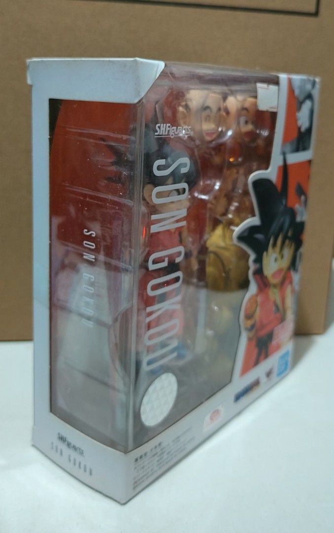 Shfiguarts kid Goku (Category: Action & Battle Toys) located in Calamba. Submitted by crissduque0042 (Listing ID 1463896301, Image 3). Description: Shfiguarts Kid Goku Price: ₱5000.00 -new/sealed -Authentic Courier: -Lalamove(buyer will book) or LBC-cop(shipping fee only) MOP: -bank transfer/paymaya/gcash Meet up: -SM Calamba or Calamba Cityhall.