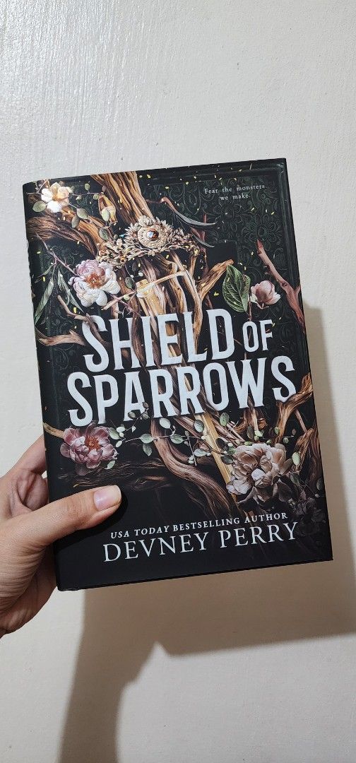 Shield of Sparrows by Devney Perry (Category: Storybooks) located in Santo Domingo. Submitted by amandabanzuela (Listing ID 1463847090, Image 1). Description: - First Edition 2025 - Sprayed Edges - few spots in the first few pages (minimal, barely visible).