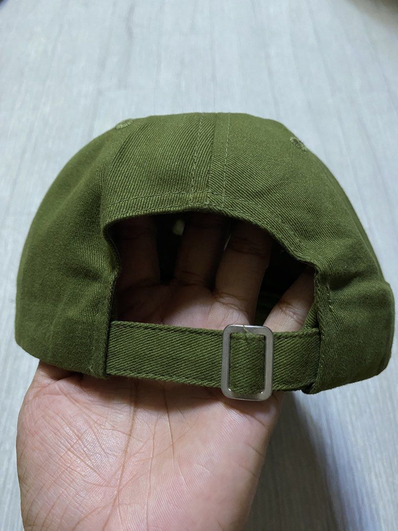Shrek 'S' Logo Baseball Cap (Category: Caps & Hats) located in Pasig City. Submitted by terrencec34805 (Listing ID 1463912287, Image 2). Description: Shrek Olive green baseball cap Bright green embroidered 'S' logo Shrek-inspired Brand new Size:One Size Fits All .