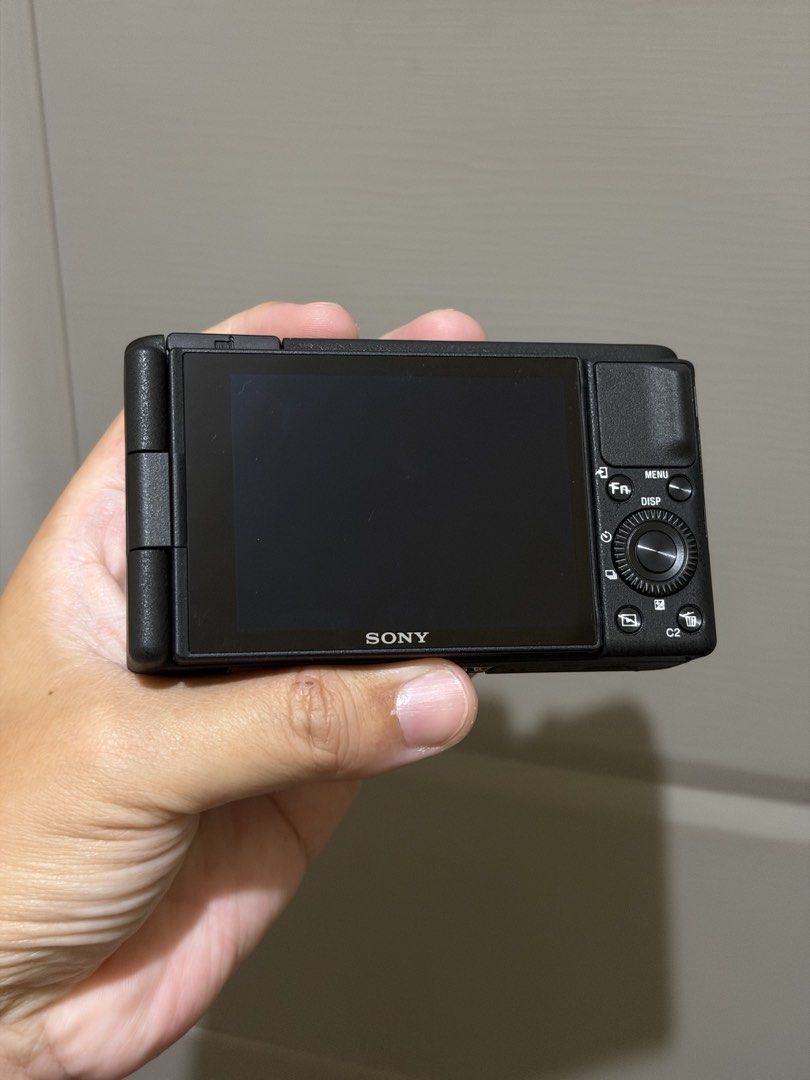 Sony ZV-1 Camera Bundle (Category: Cameras) located in Las Pinas. Submitted by langitzu (Listing ID 1463742638, Image 3). Description: FOR SALE: Sony ZV-1 Camera Bundle Bought Dec 2025 (Henry’s), used ONLY ONCE! Super fresh, no scratches, and covered under 3 Years Warranty. Package includes: • Sony ZV-1 Unit + Box • 64GB Memory Card • Extra Batteries • Ulanzi Tripod (Not used) • Ulanzi Spark Lite SL01 (Not used) Condition: 9.9/10 Price: 40,000 Lo