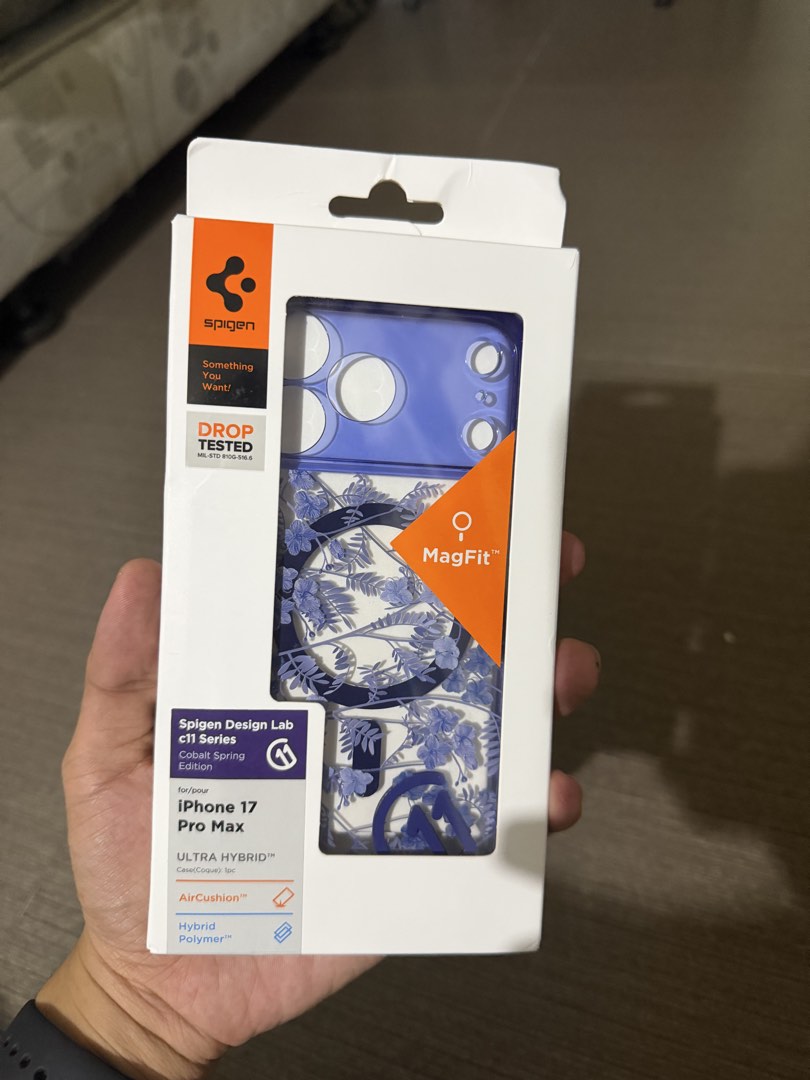 Spigen C11 Cobalt Spring Edition (17 Pro Max) (Category: Cases & Sleeves) located in San Mateo. Submitted by randomZale (Listing ID 1463925850, Image 2). Description: pm for more pics and info.