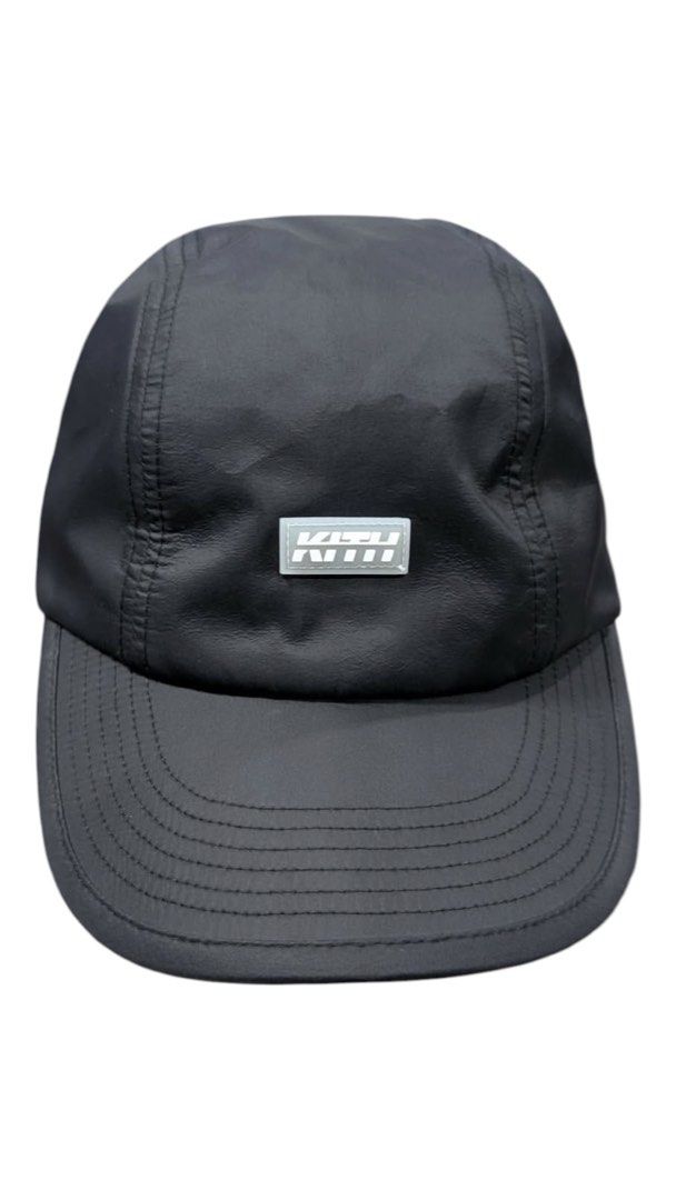 SS25 KITH GRIFFEY CAMPER HAT (Category: Luxury Apparel) located in Munoz. Submitted by dong4tti (Listing ID 1463802969, Image 1). Description: SEASON 2025 COLOR BLACK RETAIL 60$ Adjustable OFSA NYLON CAP NET INCAP 100% AUTHENTIC LIKE NEW .