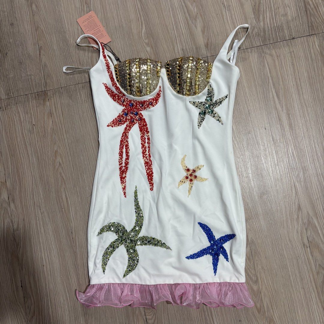 Starfish Sequin Mini Dress (Category: Dresses) located in Manila. Submitted by angely12 (Listing ID 1463820007, Image 2). Description: No when worn photos Never used See photos other photos for small stains (not that much visible ).