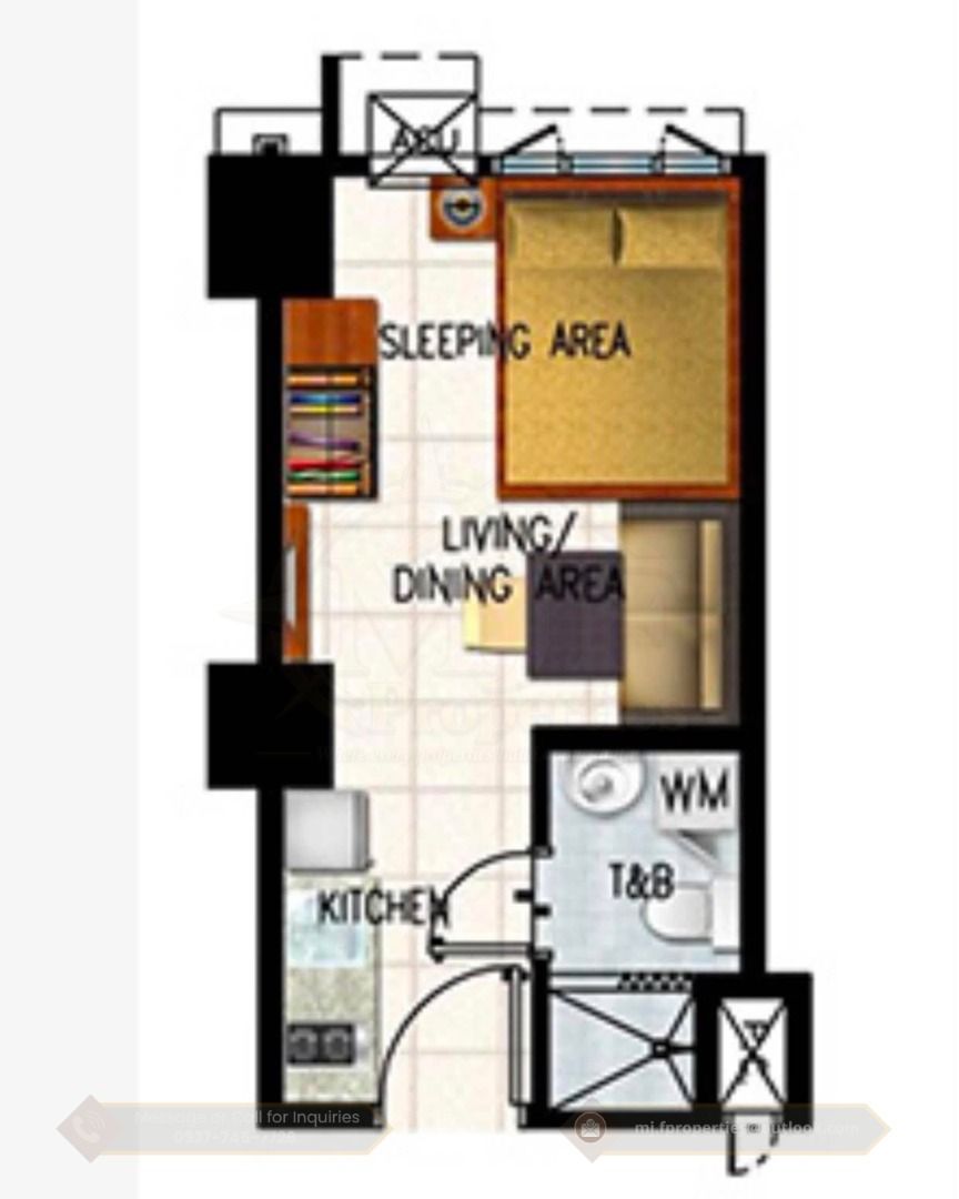 Studio Unit at MPlace - SELLING BELOW ZONAL VALUE (Category: Apartments & Condos) located in Caloocan City. Submitted by mark.faustino (Listing ID 1463744601, Image 2). Description: FOR SALE: Studio Unit 📍Location: MPlace South Triangle Tower B, Diliman, Quezon City Property Features: ➤ 23.47 sqm ➤ 6th floor ➤ Studio Unit ➤ 1 Toilet and bath ➤ Bare Type ➤ Clean Title PHP 2,100,000 NET .