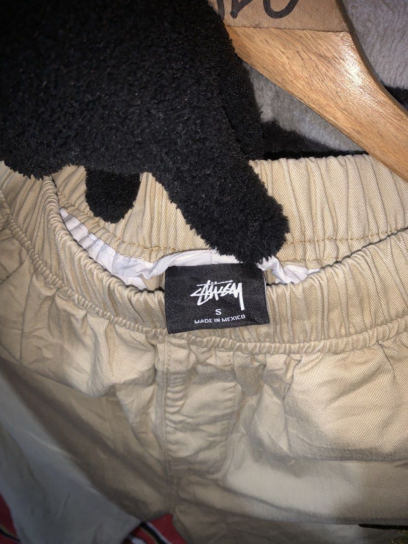 STUSSY EMBROIDERED DESIGN PANTS (Category: Joggers) located in Tayug. Submitted by cvcthrift (Listing ID 1463789866, Image 3). Description: W-27-34 L-37 NO ISSUE EXCELLENT CR-9.5/10 .