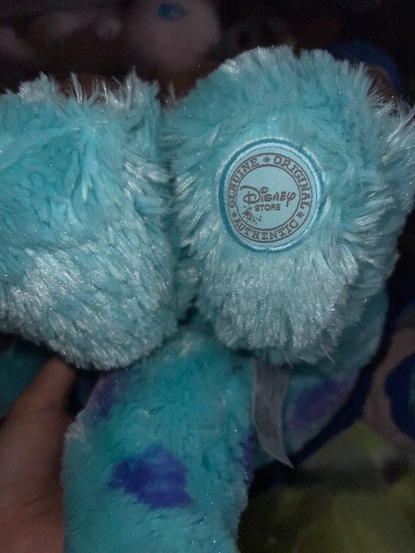 Sulley big (Category: Plushies & Soft Toys) located in Bulacan. Submitted by haven_plushie_dolls.888 (Listing ID 1463833863, Image 3). Description: Sulley with disney patch and etiketa.