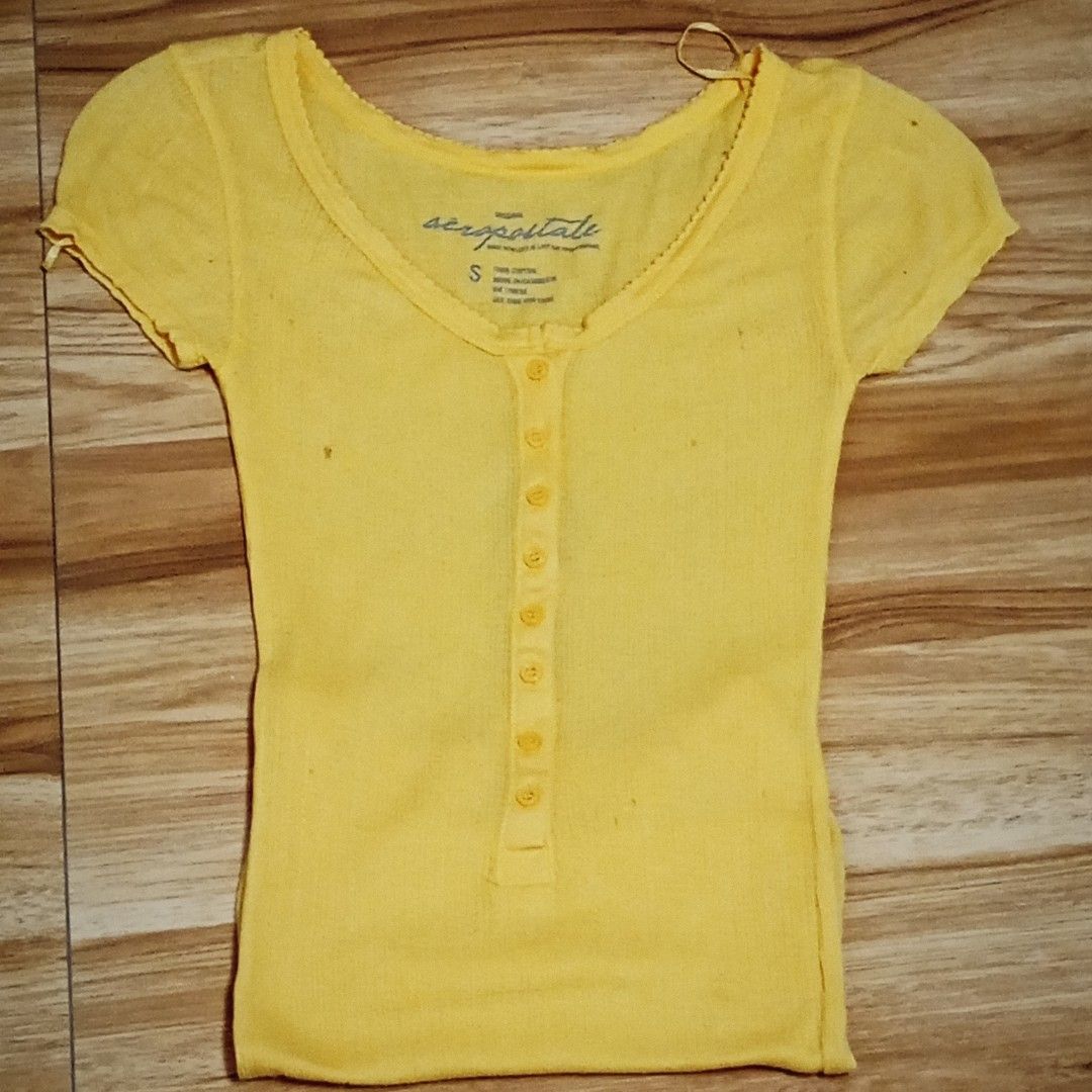 Sunny Aero Button Top (Category: Blouses) located in Manila. Submitted by shinexclo (Listing ID 1463788375, Image 2). Description: ୨୧ 𝑷𝑨𝑵𝑻𝑺 𝑨𝑵𝑫 𝑺𝑯𝑶𝑬𝑺 𝑵𝑶𝑻 𝑰𝑵𝑪𝑳𝑼𝑫𝑬𝑫 ୨୧ ୨୧REAL PRICE 80୨୧.