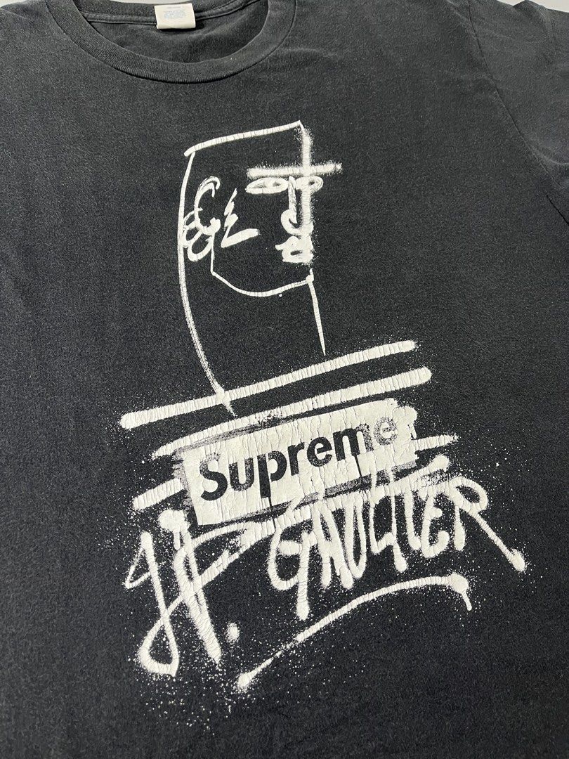 SUPREME JEAN PAUL GAULTIER (Category: Tshirts & Polo Shirts ) located in Mabalacat. Submitted by GOTGAMETHRIFT (Listing ID 1463832283, Image 2). Description: SUPREME JEAN PAUL GAULTIER GOOD CONDITION 8/10 COLOR RATE 21 WIDTH 29.5 LENGTH 400+SF.