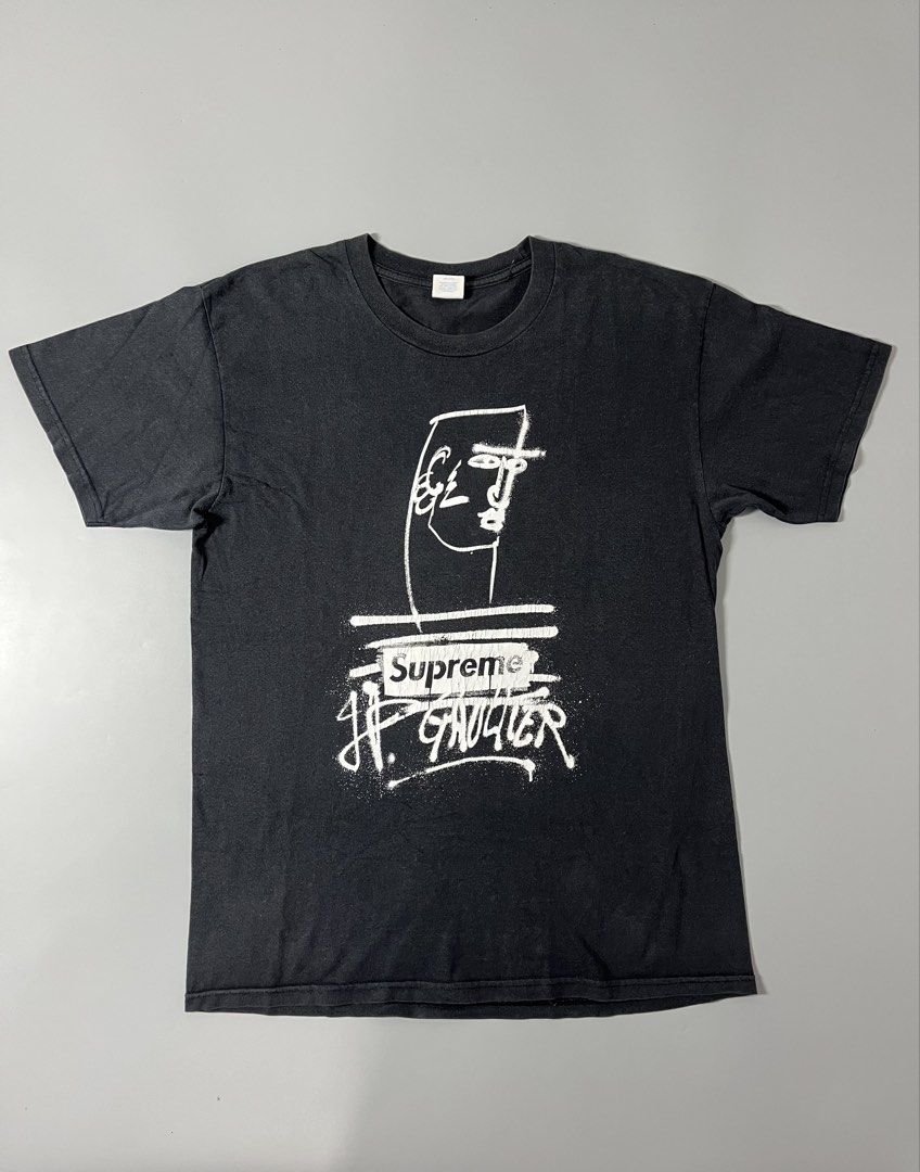 SUPREME JEAN PAUL GAULTIER (Category: Tshirts & Polo Shirts ) located in Mabalacat. Submitted by GOTGAMETHRIFT (Listing ID 1463832283, Image 1). Description: SUPREME JEAN PAUL GAULTIER GOOD CONDITION 8/10 COLOR RATE 21 WIDTH 29.5 LENGTH 400+SF.
