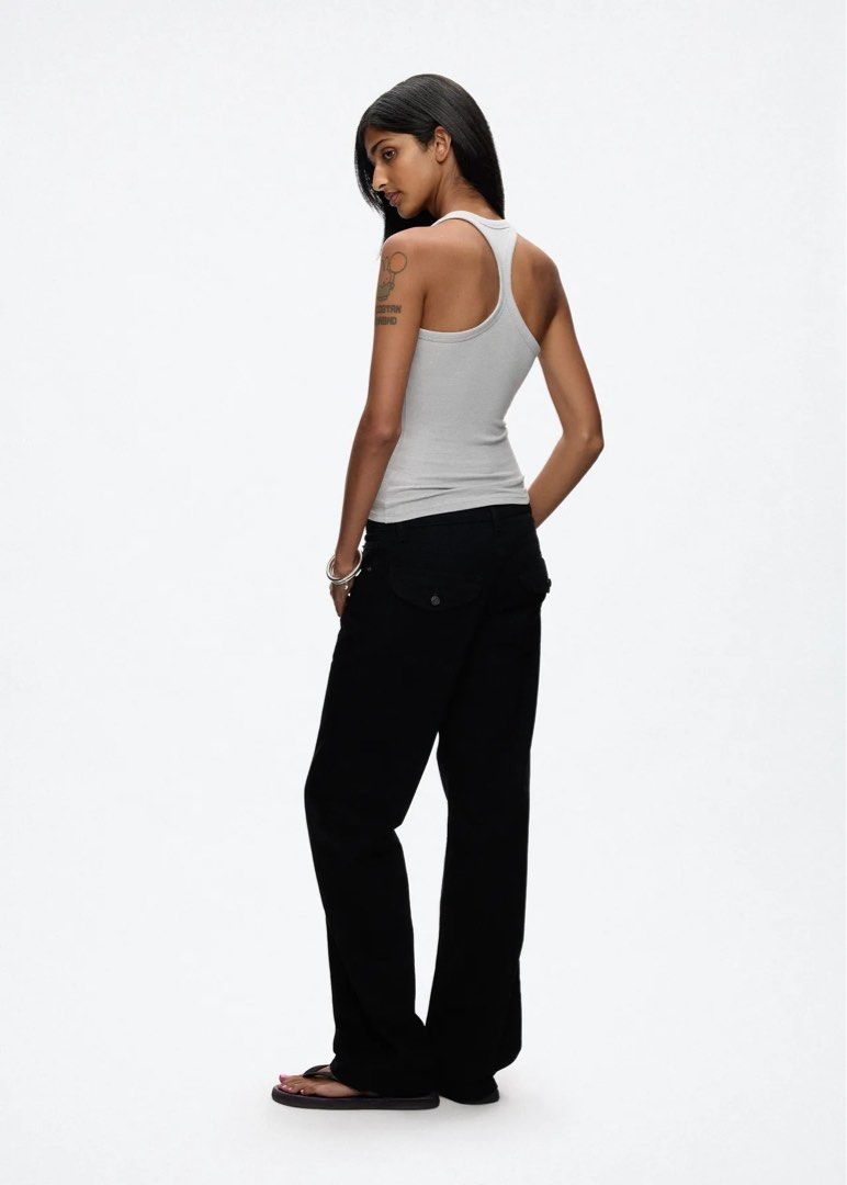 Tankair Angel Wool Tank (Category: Sleeveless) located in Quezon City. Submitted by lunarastudio (Listing ID 1463844986, Image 2). Description: 🛍️This item is on a preorder basis ⏳Lead time: 2-3 weeks 🎨Available Colors: Mist, Black, Milk 📏Sizes: XS - M 💌Feel free to message us anytime for inquiries or assistance. We’re happy to help!.