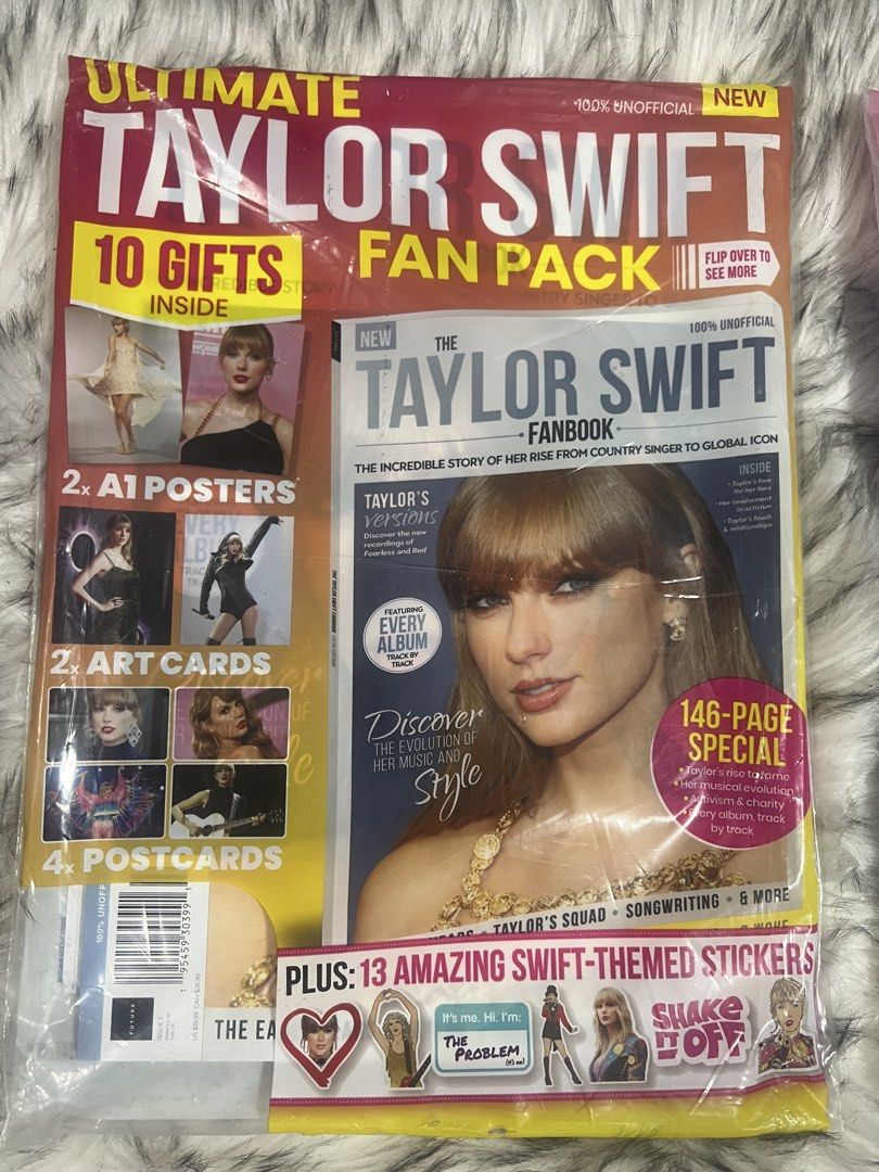 Taylor Swift Fan Pack (Category: Magazines) located in Quezon City. Submitted by tugz_ph02 (Listing ID 1463742880, Image 2). Description: One Stock per Fan Pack Onhand from Barnes & Noble California .