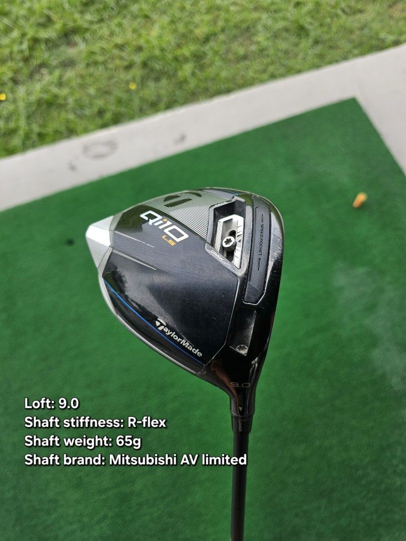 Taylormade Qi35 LS - Golf driver (Category: Golf) located in General Santos City (Dadiangas). Submitted by cap.on.green (Listing ID 1463786785, Image 1). Description: Loft: 9.0 Shaft stiffness: R-flex Shaft weight: 65g Shaft brand: Mitsubishi.