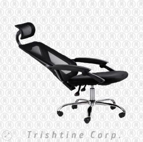 TEX-103 | Reclining Mesh Office Chair (Category: Office Furniture & Fixtures) located in Caloocan City. Submitted by jimkirt.tristine.ph (Listing ID 1463796019, Image 1). Description: RECLINING mesh chair PVC armrest with lock up and down function 350mm chrome base L68 x W65 x H112-122cm Color: Black DISCLAIMER: PRICE IS FOR POSTING PURPOSES ONLY.