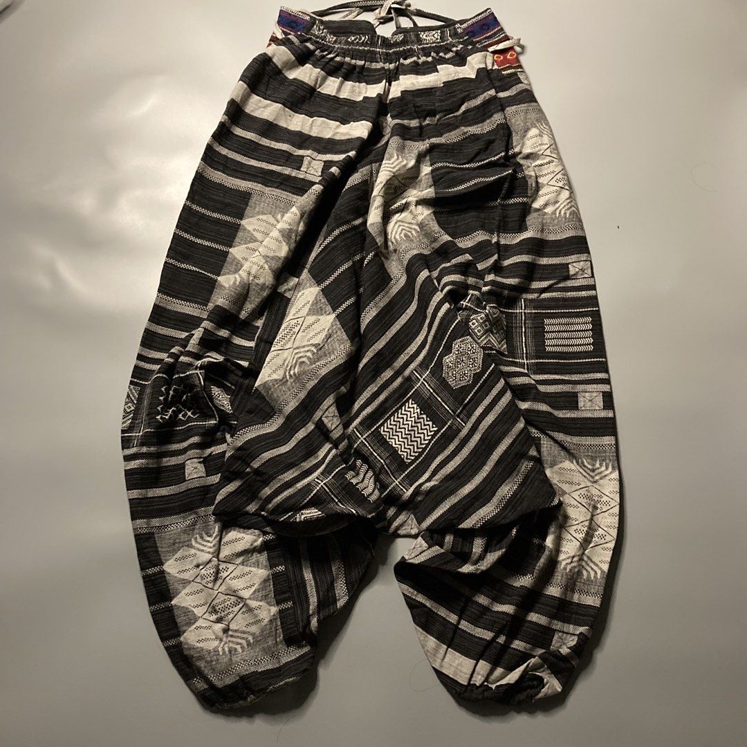 Thai Harem Pants (Category: Luxury Apparel) located in Malaybalay. Submitted by spl3ndd_artifacts (Listing ID 1463778915, Image 2). Description: Thai Harem Pants Waist 30-36 Length 39 Hem 5-7 (Garterize).