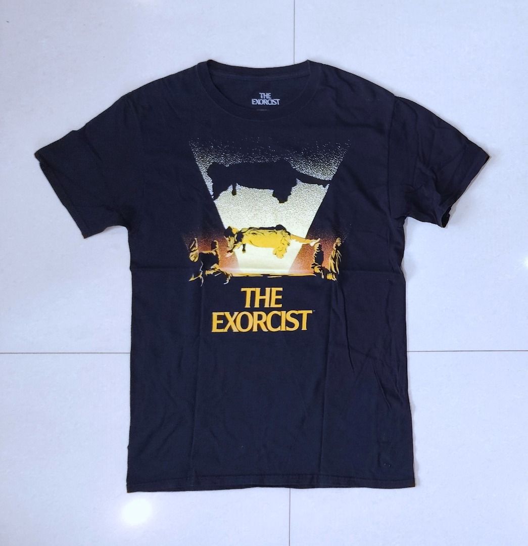 The Exorcist Official Merch Shirt (Category: Tshirts & Polo Shirts ) located in Bacolor. Submitted by thriftyperminute (Listing ID 1463910107, Image 2). Description: -This is a pre-loved or thrifted item so please manage your expectations. -Color may slightly differ due to lighting or with the settings of the device used to view the photos -"Mine" now, pay now policy -Payment through gcash -Sure buyers only, please -No cancellation of orders -No 