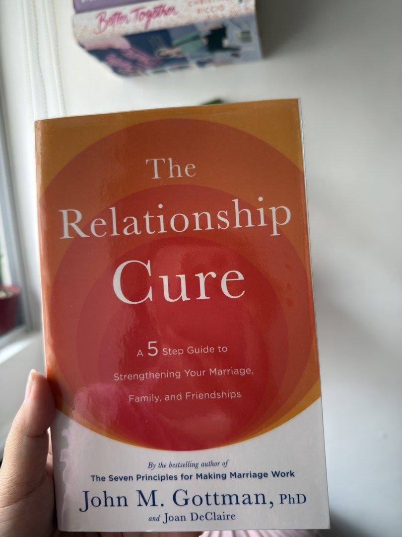 The Relationship Cure by John M. Gottman (Category: Storybooks) located in Pasig City. Submitted by atticstreet (Listing ID 1463796168, Image 1). Description: .