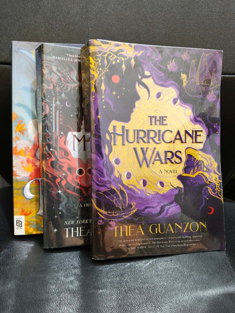 Thea Guanzon Books (Category: Storybooks) located in San Pablo. Submitted by dianneist (Listing ID 1463772095, Image 1). Description: Buy all for ₱ 2,000 !!! • The Hurricane Wars - preloved and has foxing • The Monsoon Rising - like new • Tusk Love - like new.