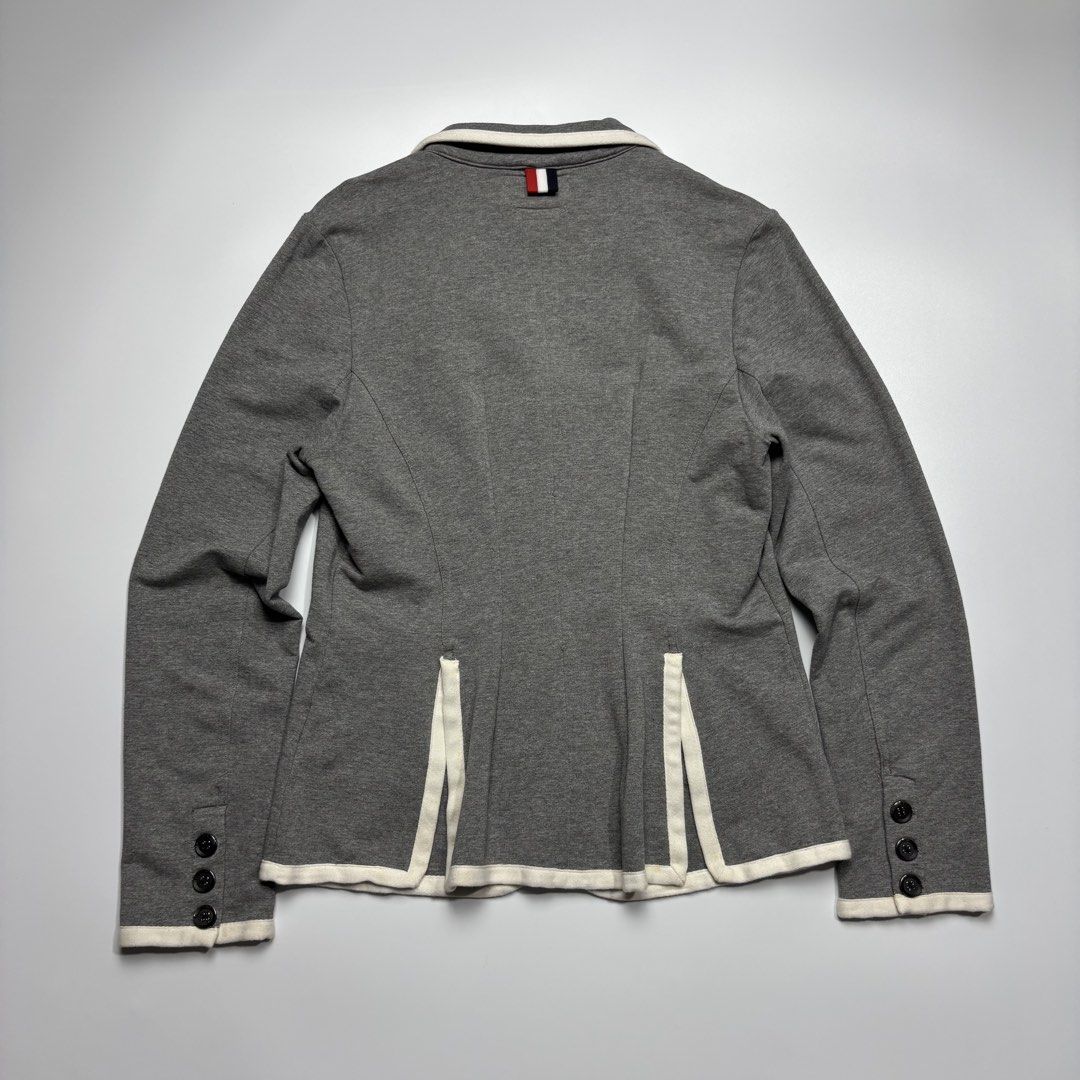 Thom Browne Blazers (Category: Luxury Apparel) located in Abucay. Submitted by alvinthrif57836 (Listing ID 1463817429, Image 3). Description: Thom Browne Blazers ‎_______________________ ‎Size: L on tag ‎(Measured by Inches) ‎Width: 17.5 ‎Length: 24.5 ‎Condition: EXCELLENT ‎Color Rate: 9/10 ‎Issue: None ‎_______________________ ‎ ‎Color may vary due to lightning so check wisely. ‎Thank you for your understanding ❤️ .