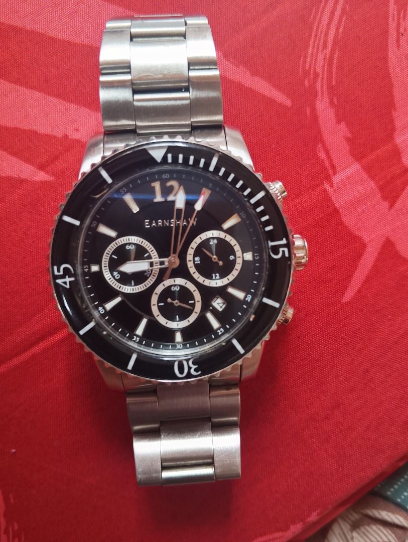 Thomas Earnshaw Duncan Chronograph (ES-8132) (Category: Men's Watches) located in Caloocan City. Submitted by valerievaldez89 (Listing ID 1463748151, Image 1). Description: Thomas Earnshaw Duncan Chronograph (ES-8132) .