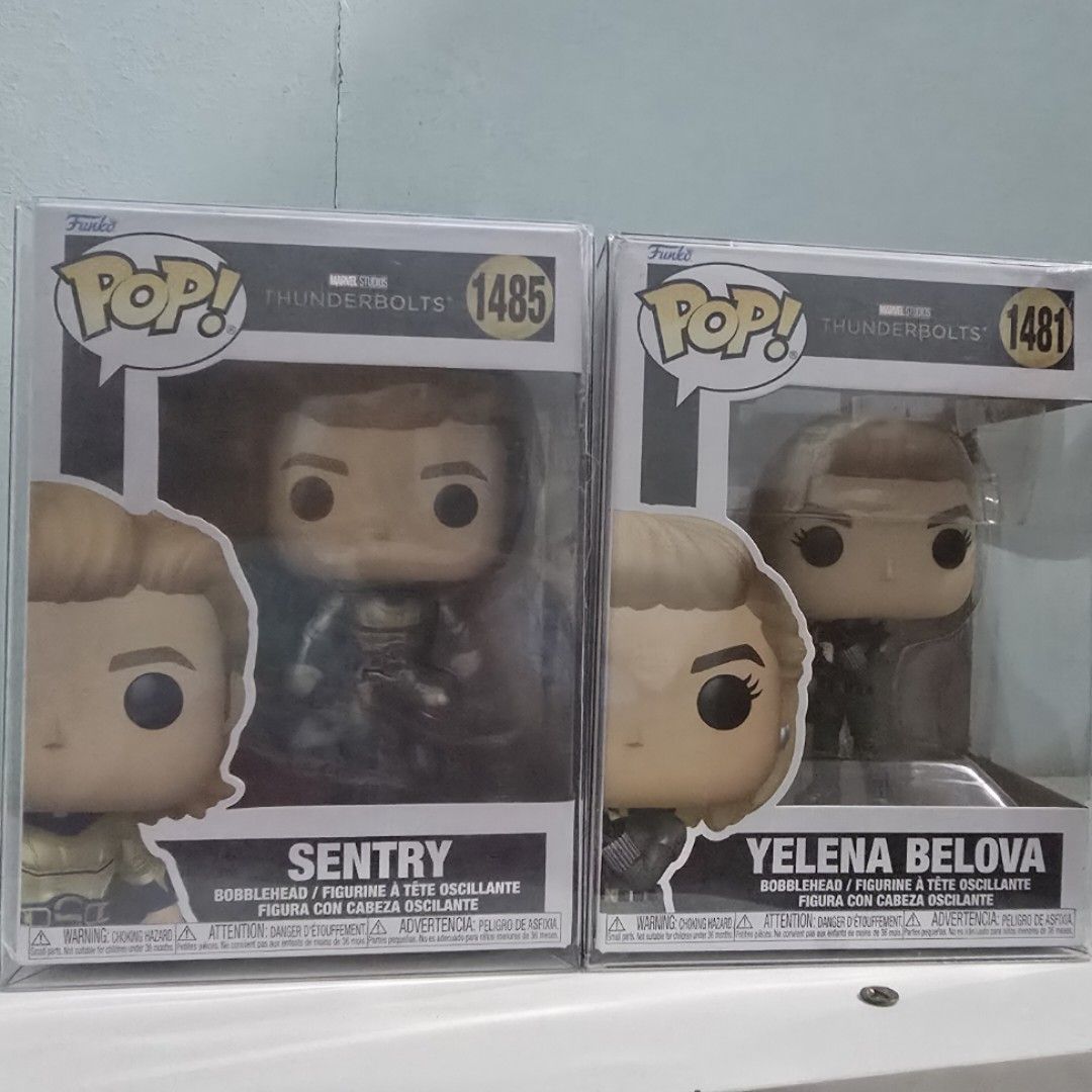 Thunderbolts Sentry Funko Pop Marvel (Category: Figurines & Statues) located in Agdangan. Submitted by ilikecutestuff (Listing ID 1463895990, Image 1). Description: - Sentry (1485). ₱1,000 Just bought last month in perfect condition. Can send you more proof if needed! Can video call on FB Bank transfer or Maribank Lalamove or J&T (Shipping fee paid buyer).
