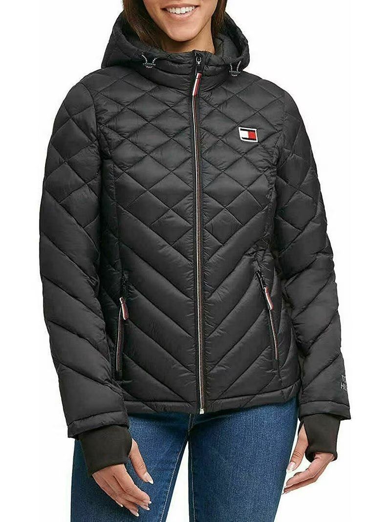 Tommy Hilfiger Hooded Puffer Jacket (Category: Coats, Jackets and Outerwear) located in San Fernando. Submitted by jorjorr (Listing ID 1463361980, Image 2). Description: Tommy Hilfiger Hooded Puffer Jacket Small on tag womens 20 width 26 length Excellent to new condition No issue P2,499.