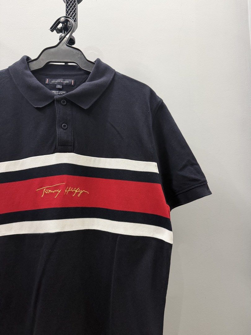 Tommy Hilfiger Tri color (Category: Tshirts & Polo Shirts ) located in Angeles City. Submitted by afterwear.thrift (Listing ID 1463757769, Image 2). Description: Tommy Hilfiger W21” x L28”-29” Branded. Curated item that is good as new..