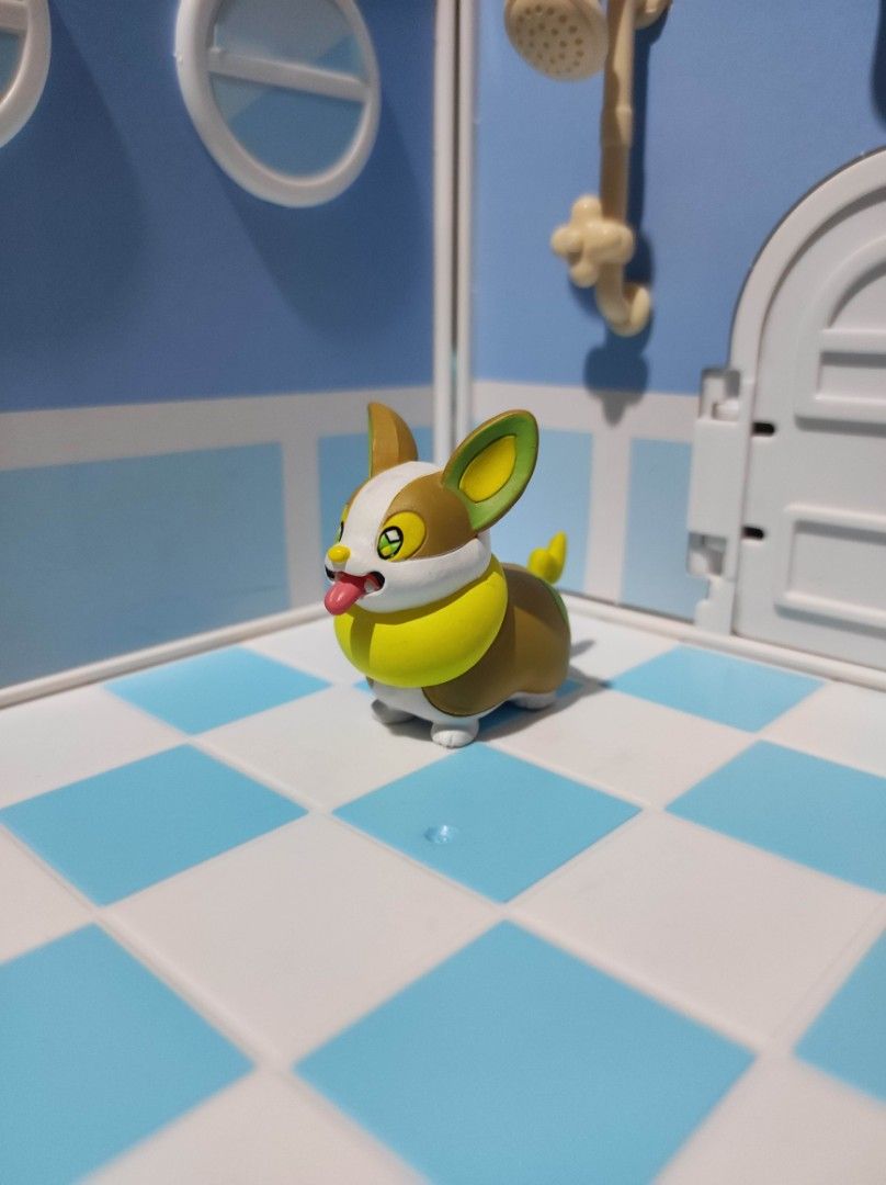 TOMY Pokemon Figure - Yamper (Category: Action & Battle Toys) located in Taguig. Submitted by lilrootshop (Listing ID 1463871232, Image 1). Description: ***Crossposted*** Price: 250 AUTHENTIC Pass sa lowballers! First to pay basis. No COD. For item reservation, a down payment of 50% or 100 pesos (whichever is less) is required. Down payment is non-refundable. One month reservation only. Location: Taguig (near BGC) MOP: GCash / Maya / GoTyme.