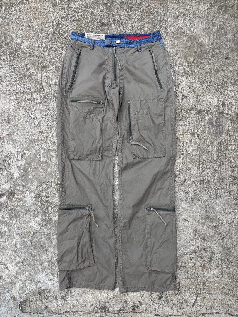 Tough Jeans Smith Reconstructed Cargo Pants (Category: Jeans) located in San Pedro. Submitted by wharfthrift (Listing ID 1463801713, Image 1). Description: FOR SALE ‼️ Vintage Tough Jeans Smith Reconstructed Cargo Pants JAPANESE BRAND GOOD CONDITION 9/10 COLOR RATE 9/10 SIZE 28-29 x 39.5 x 8.5 hem ₱990 + SF shipping via lalamove or j&t meetup san pedro laguna or muntinlupa.