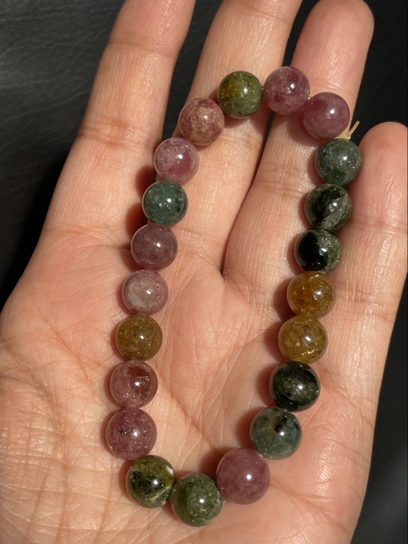 Tourmaline bracelet (Category: Bracelets) located in Las Pinas. Submitted by opalescent.crystals (Listing ID 1463829681, Image 2). Description: .