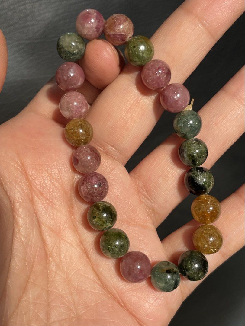Tourmaline bracelet (Category: Bracelets) located in Las Pinas. Submitted by opalescent.crystals (Listing ID 1463829681, Image 1). Description: .