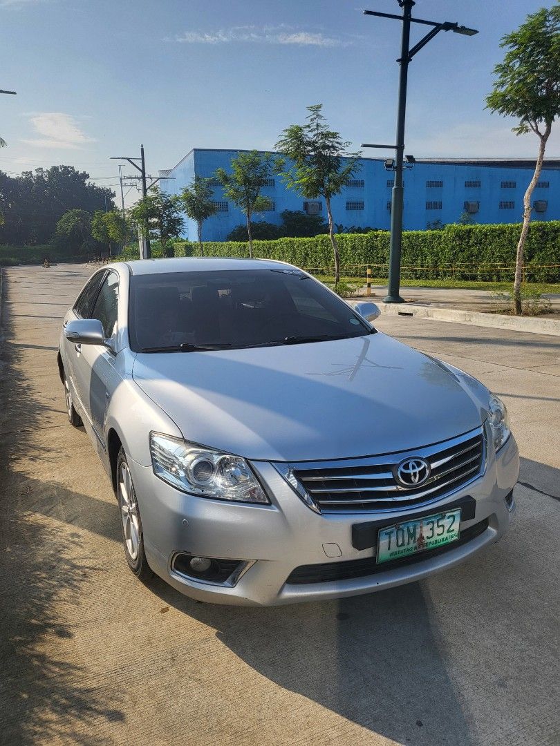 Toyota Camry 2.4 (A) (Category: Used Cars) located in Taguig. Submitted by shophere777 (Listing ID 1461323341, Image 1). Description: 2012 acquired 2011 Toyota camry 2.4g 56k mileage Complete OR/CR Thick tires Price is negotiable upon viewing Issue: minor dents in front and rear bumper Ready for long drive location for viewing: Marilao Bulacan.