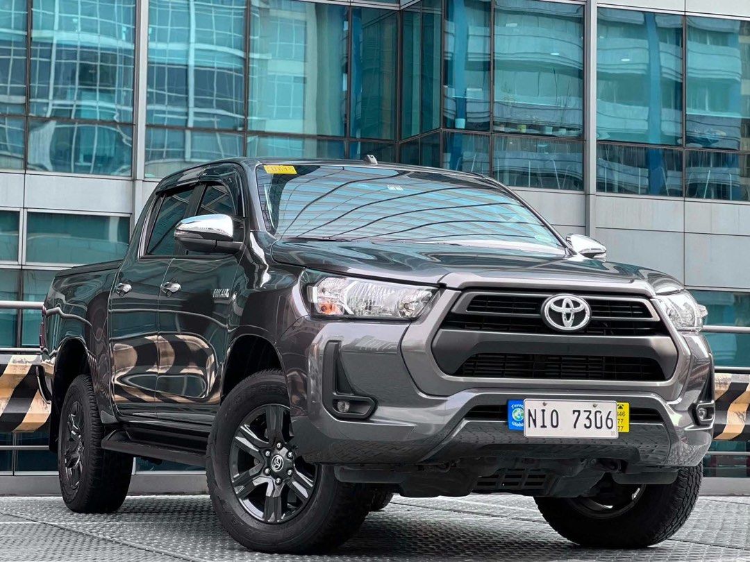 Toyota Hilux G 4x2 Auto (Category: Used Cars) located in Makati City. Submitted by allcarsbymissjun (Listing ID 1463832139, Image 1). Description: 2023 Toyota Hilux G 4x2 AT Diesel Low mileage 11k kms only Php 1,198,000 Promo: 177K ALL IN DP Cash, financing & trade-in Cashout: 177K all in dp 4yrs - 37,217 3yrs - 44,882 2yrs - 62,118 *Subject for approval* First owned Casa maintained Low mileage 11k kms only Keyless entry Steering audio controls T