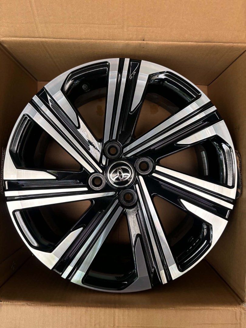 Toyota Vios Ativ Mags 16s (Category: Mags and Tires) located in Calauan. Submitted by f2cc4cm4pb (Listing ID 1463899481, Image 1). Description: - Set of 16-inch alloy wheels - Designed for Toyota Vios Ativ - Very low mileage: only 900km driven - Stylish and modern design.