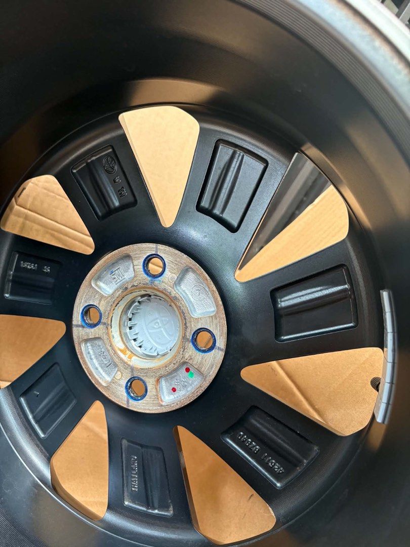 Toyota Vios Ativ Mags 16s (Category: Mags and Tires) located in Calauan. Submitted by f2cc4cm4pb (Listing ID 1463899481, Image 3). Description: - Set of 16-inch alloy wheels - Designed for Toyota Vios Ativ - Very low mileage: only 900km driven - Stylish and modern design.