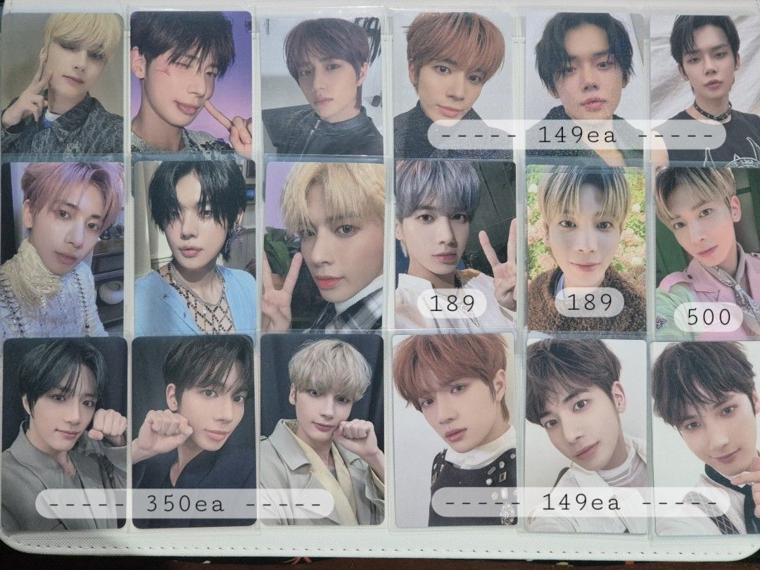 TXT Tomorrow x Together Random Photocards (Category: K-Wave Merchandise) located in Bauang. Submitted by Seiiji (Listing ID 1463744064, Image 2). Description: Official TXT Photocards See pic for prices unmarked = ₱99 payo/dop (nego) mop: gcash/maya (prio) mod: jnt usual dop is 17 days upon order confirmation, can extend upon request.