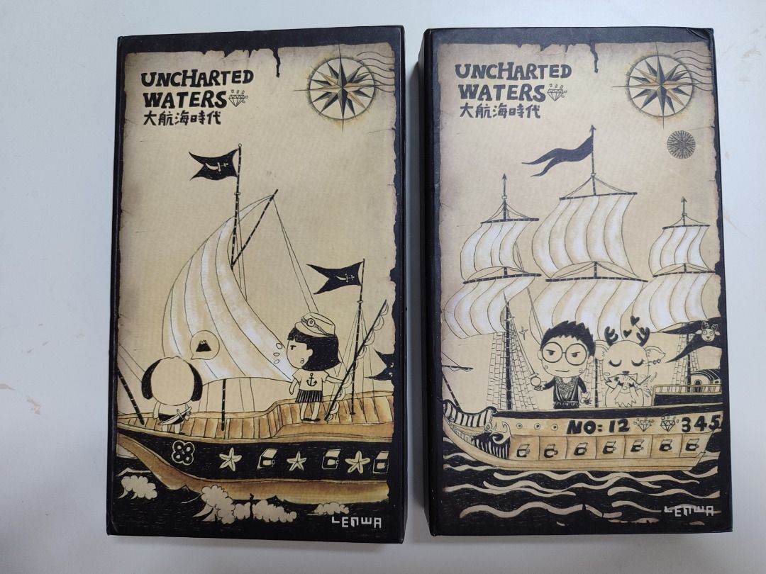 Uncharted Waters Notebook Set with Maps and Wanted Poster (Category: Storybooks) located in Mandaluyong City. Submitted by thethrifthaul (Listing ID 1463872460, Image 2). Description: - Set of 2 Uncharted Waters notebooks - Features a 'Wanted' poster with a deer and bounty - Second notebook has maps and ship/town illustrations - Both covers have cool pirate ship designs - Includes a protective box - Ideal for fans of adventure and nautical themes