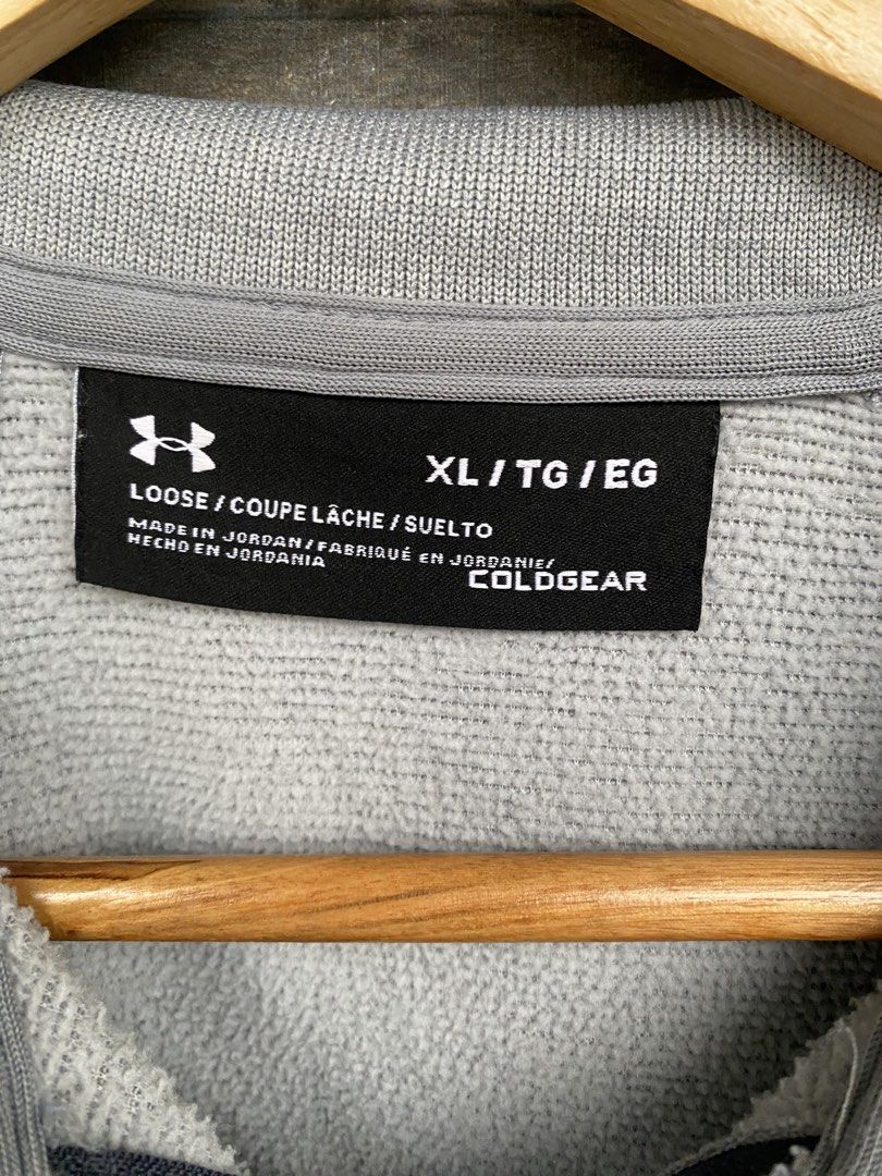 Under Armour CoolGear Halfzip Jacket (Category: Coats, Jackets and Outerwear) located in Santa Rosa. Submitted by thriftandwrap.2020 (Listing ID 1463876686, Image 2). Description: •𝑺𝒊𝒛𝒆:Xlarge •𝑪𝒐𝒏𝒅𝒊𝒕𝒊𝒐𝒏:Excellent •𝑪𝒐𝒍𝒐𝒓 𝒓𝒂𝒕𝒆:9/10 𝗠𝗶𝗻𝗲 650.