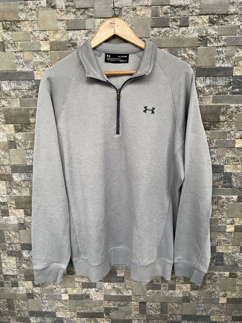 Under Armour CoolGear Halfzip Jacket (Category: Coats, Jackets and Outerwear) located in Santa Rosa. Submitted by thriftandwrap.2020 (Listing ID 1463876686, Image 1). Description: •𝑺𝒊𝒛𝒆:Xlarge •𝑪𝒐𝒏𝒅𝒊𝒕𝒊𝒐𝒏:Excellent •𝑪𝒐𝒍𝒐𝒓 𝒓𝒂𝒕𝒆:9/10 𝗠𝗶𝗻𝗲 650.