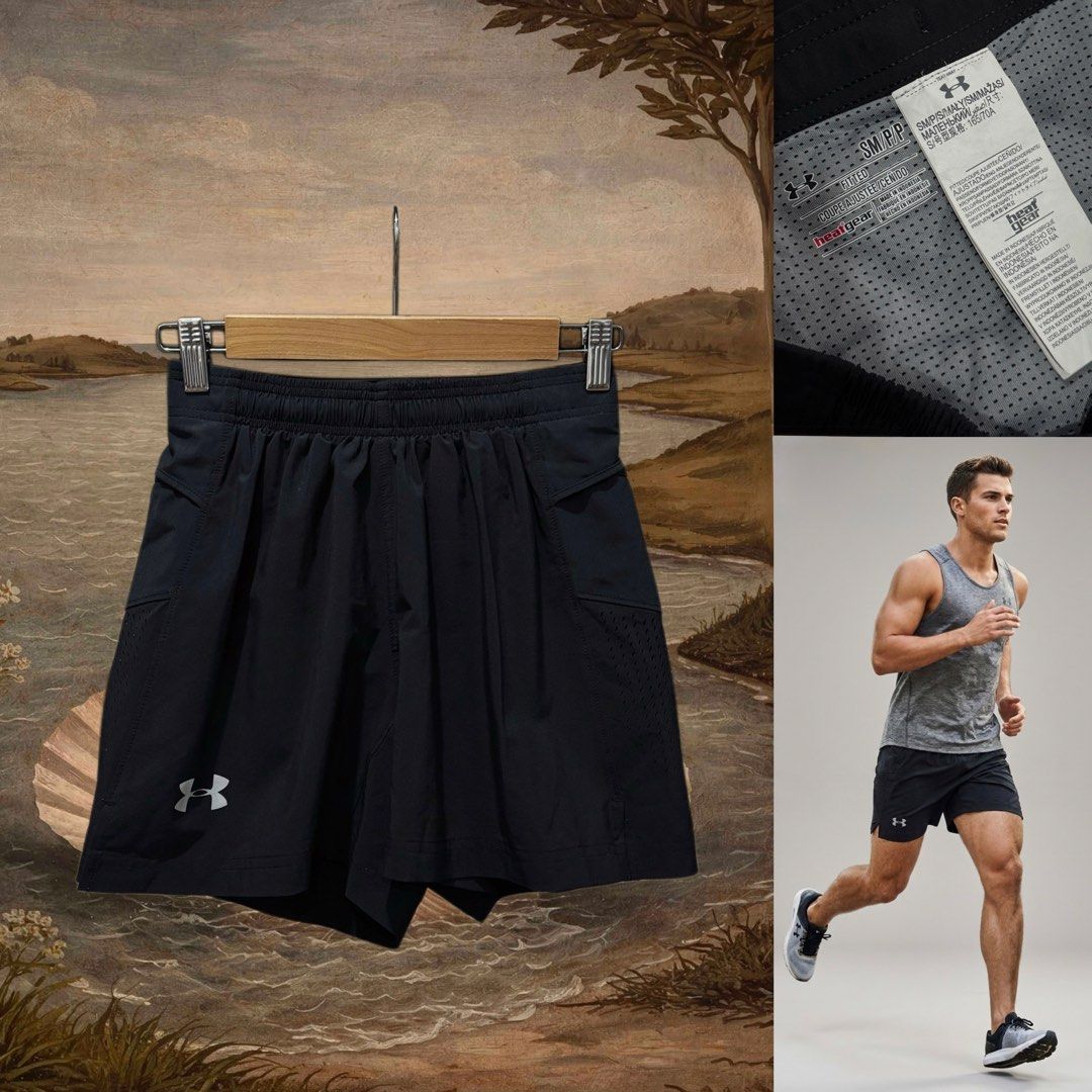 Under Armour quick dry shorts (Category: Activewear) located in Dasmarinas. Submitted by Ukaybes (Listing ID 1463855456, Image 1). Description: Under Armour quick dry shorts Size: S 26WL 14.5L Excellent condition M/Mine: 580 DM: Name | Contact | Address & Brgy Please comment MINE only if you’re 100% sure and ready to pay. No return or exchange .