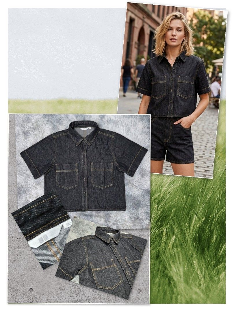 UNIQLO Denim Top (Category: Blouses) located in General Trias. Submitted by relove_closet8 (Listing ID 1463380014, Image 2). Description: • Soft denim fabric 😍. • Washed and never used. • Buyer handles shipping fee and book J&T or Lalamove only. • Payment first via bank transfer or e-wallet • No cancellation/return/refund of orders. 📍Lancaster, General Trias (Weekdays) 📍Las Piñas (Saturday & Sunday).