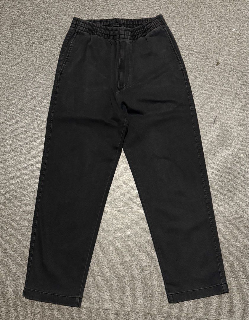 UNIQLO Easy Ankle Pants( Size S) (Category: Trousers) located in Calamba. Submitted by aj4027 (Listing ID 1463749070, Image 1). Description: - Uniqlo Black Pants - Comfortable Elastic Waistband - Cotton Blend Fabric - Size S (fits waist 68-76cm) Pwede Pickup sa saimsim calamba or Lalamove.