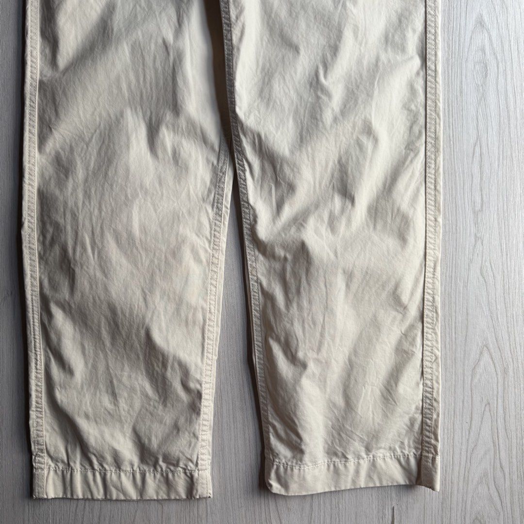 Uniqlo OD Fatigue Baker Pants (Category: Trousers) located in Zamboanga. Submitted by rustic.rev (Listing ID 1463816629, Image 3). Description: Uniqlo OD Fatigue Baker Pants Like new condition Tagged: Large fits 34-36” Measurements: Waist: 17-18” Front rise: 12.5” Thigh: 14” Leg opening: 8.5” Inseam: 29” Length: 41” .