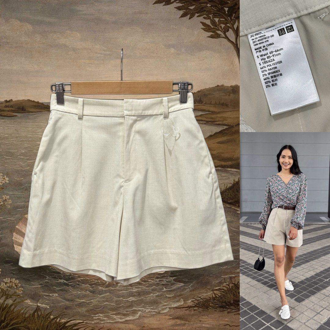 Uniqlo smart shorts (plain) (Category: Activewear) located in Dasmarinas. Submitted by Ukaybes (Listing ID 1463746271, Image 1). Description: Uniqlo smart shorts (plain) Size: S 26WL 16L Excellent condition M/Mine: 480 DM: Name | Contact | Address & Brgy Please comment MINE only if you’re 100% sure and ready to pay. No return or exchange .