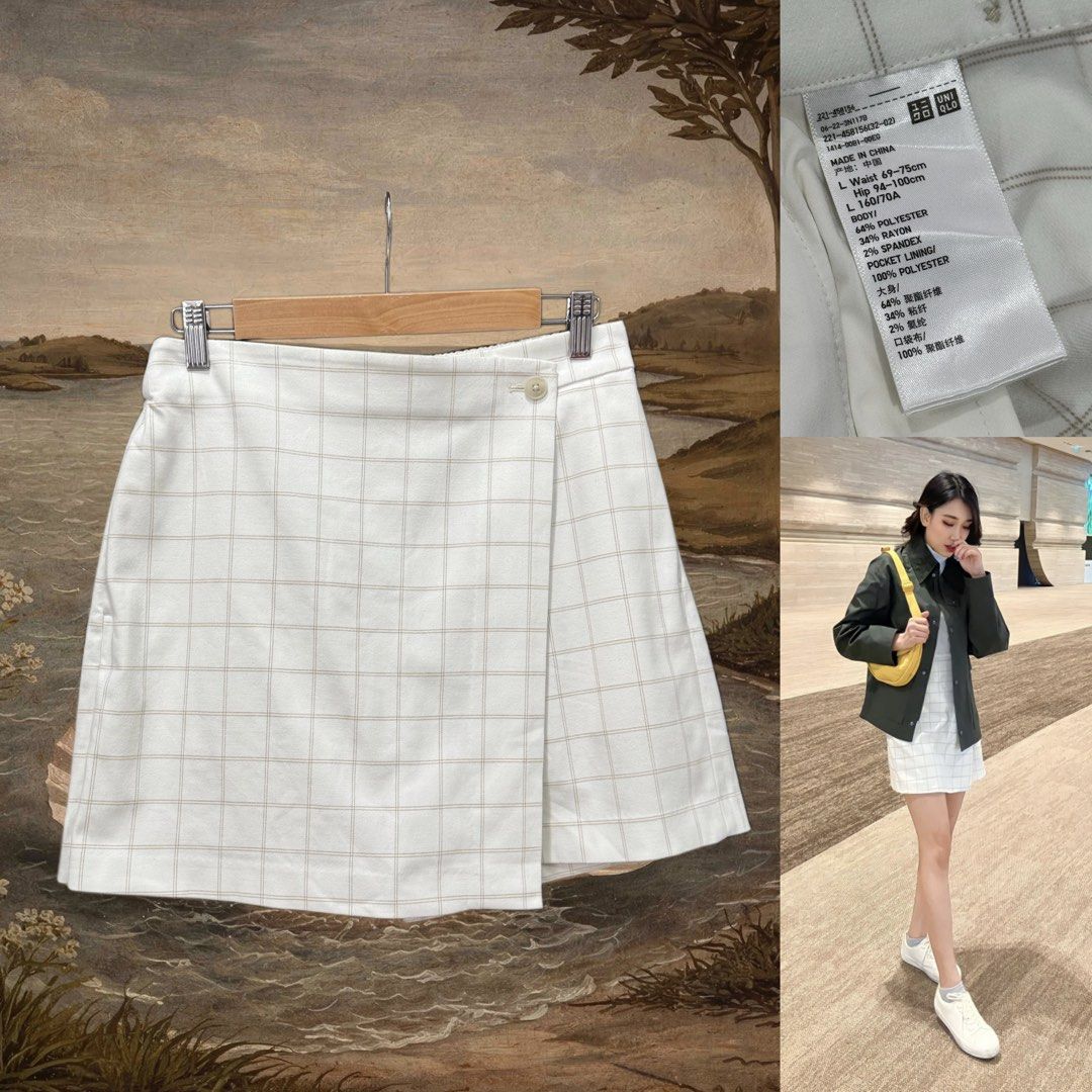 Uniqlo smart skort (windowpane) (Category: Activewear) located in Dasmarinas. Submitted by Ukaybes (Listing ID 1463745033, Image 1). Description: Uniqlo smart skort (windowpane) Size: S 26-28WL 16L Excellent condition M/Mine: 480 DM: Name | Contact | Address & Brgy Please comment MINE only if you’re 100% sure and ready to pay. No return or exchange .