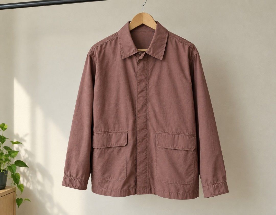 Uniqlo Utility Jacket (Category: Coats, Jackets and Outerwear) located in Cotabato. Submitted by naim_23 (Listing ID 1463772747, Image 3). Description: For Sale 🏷️ Uniqlo U Oversized Utility Jacket Size Large to XL men's Excellent Condition No Issue Pm 📩📩 Loc. Cotabato City.