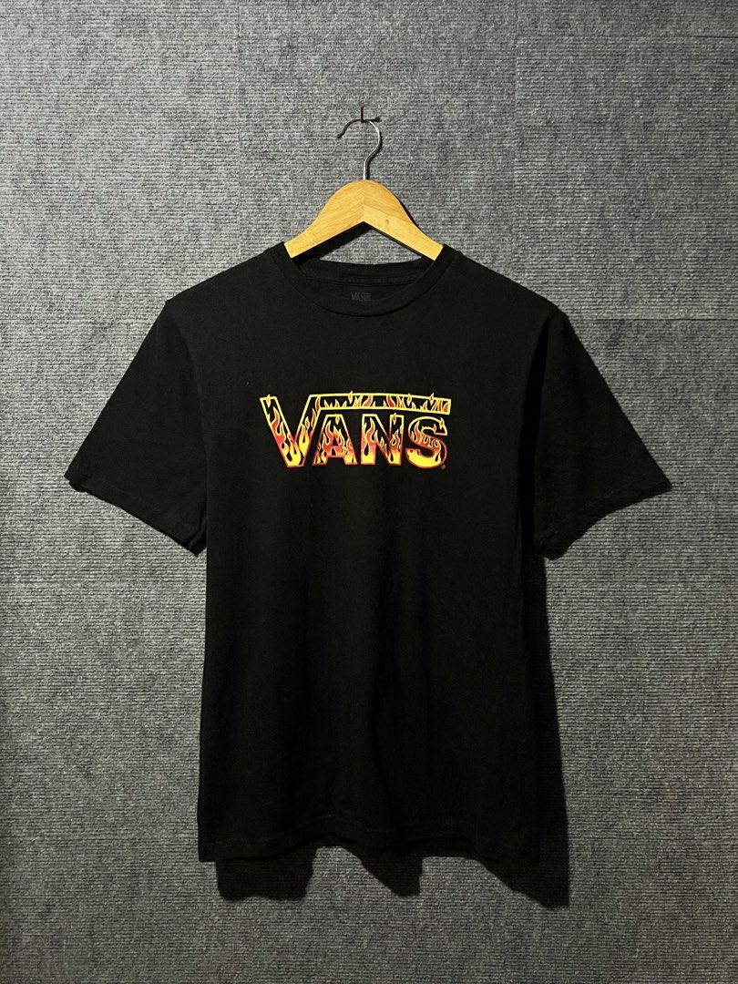 VANS FLAME LOGO DESIGN (Category: Activewear) located in Naga. Submitted by goodfinds_only.v1 (Listing ID 1463762671, Image 1). Description: FOR SALE -VANS FLAME LOGO DESIGN SIZE:XL ON TAG BEST FIT SMALL MEASUREMENTS WIDTH:19 INCHES LENGTH:27 INCHES COLOR RATE:10/10 EXCELLENT CONDITION NO FLAWS DM ME TO PURCHASE! LOCATION:NAGA CITY BICOL.